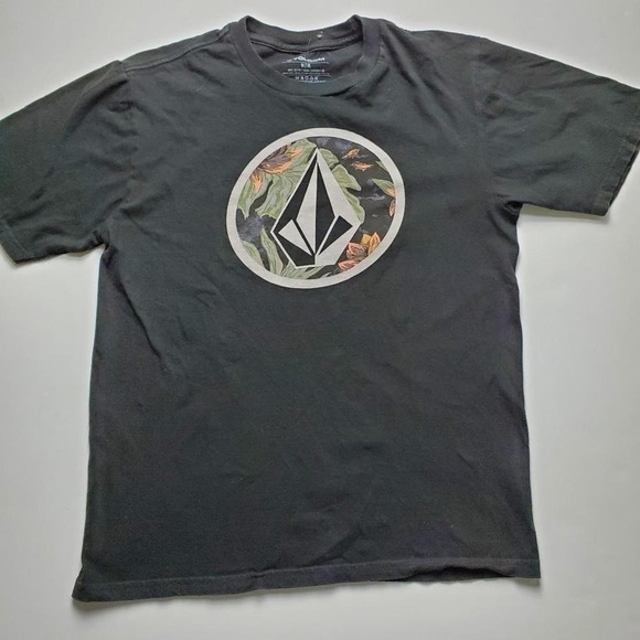 Volcom Other - Volcom Black Short Sleeve Graphic Logo Tee